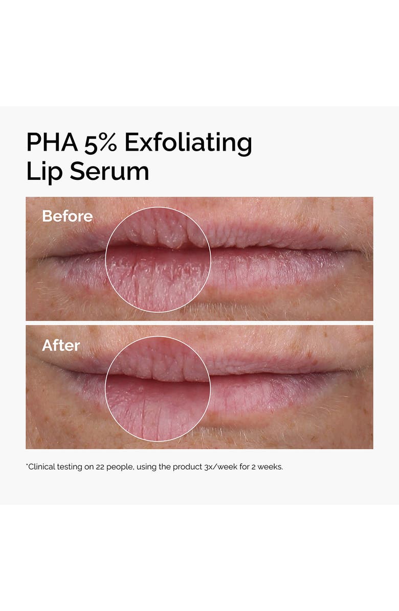 The Ordinary PHA 5% Exfoliating Lip Serum, Alternate, color,