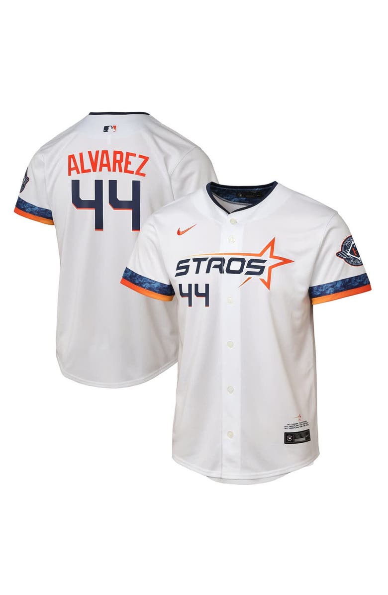 Nike Youth Nike Yordan Alvarez White Houston Astros 2025 City Connect Limited Player Jersey, Main, color, White