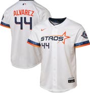 Nike Youth Nike Yordan Alvarez White Houston Astros 2025 City Connect Limited Player Jersey