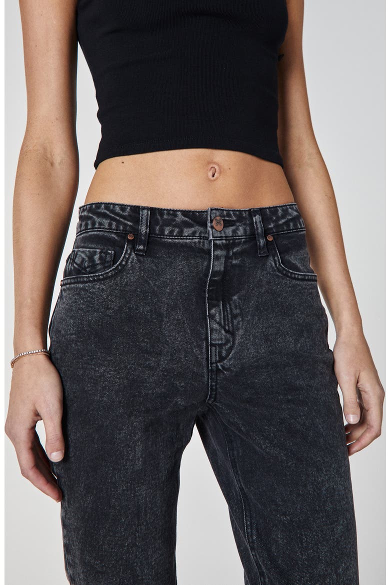 Joan Acid Wash Cigarette Jeans, Alternate, color, WASHED BLACK