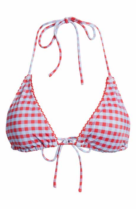 Damson Madder Triangle Bikini Top