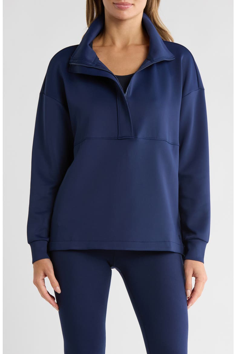 New Heights Long Sleeve Tunic Pullover, Main, color, NAVAL ACADEMY