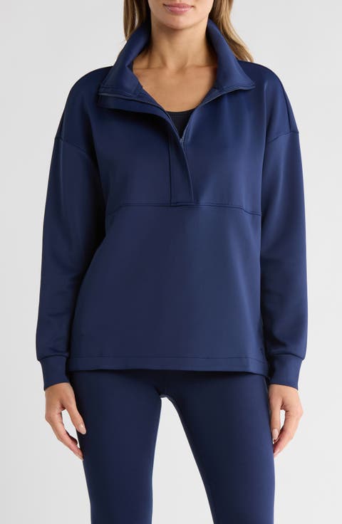 New Heights Long Sleeve Tunic Pullover