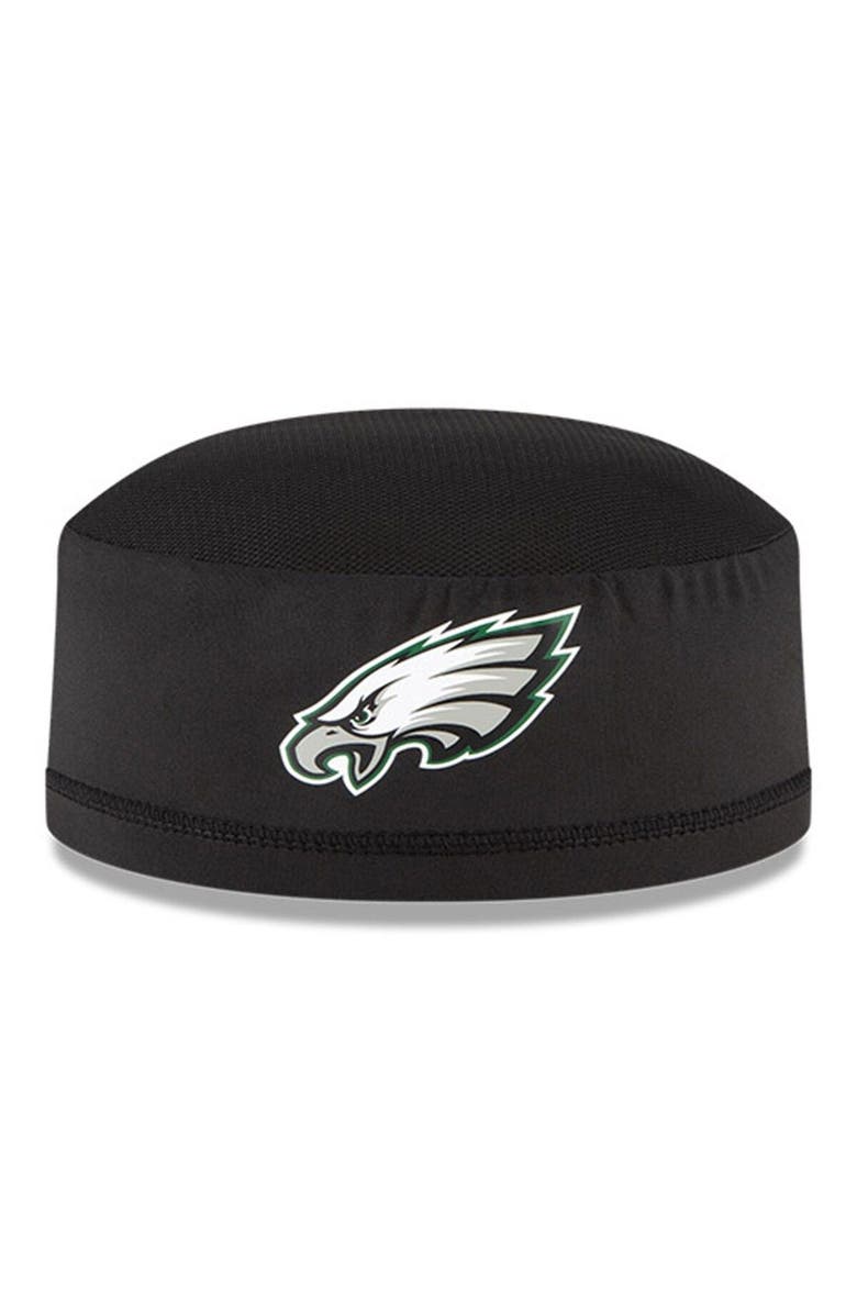 New Era Men's New Era Black Philadelphia Eagles NFL Training Skully Cap, Alternate, color, 