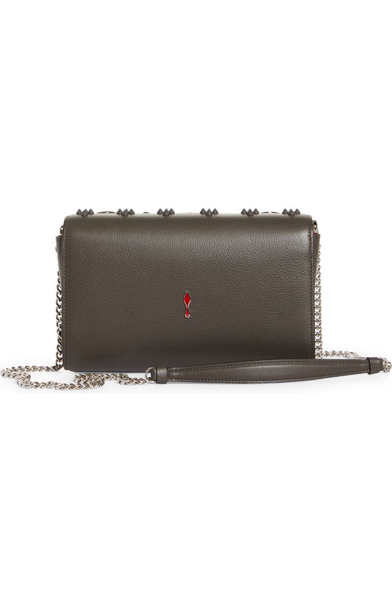 Christian Louboutin Paloma Empire Calfskin Clutch, Alternate, color,