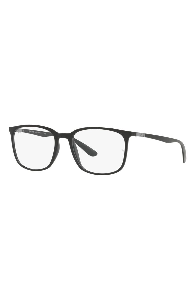 Ray-Ban 54mm Square Optical Glasses, Alternate, color, 