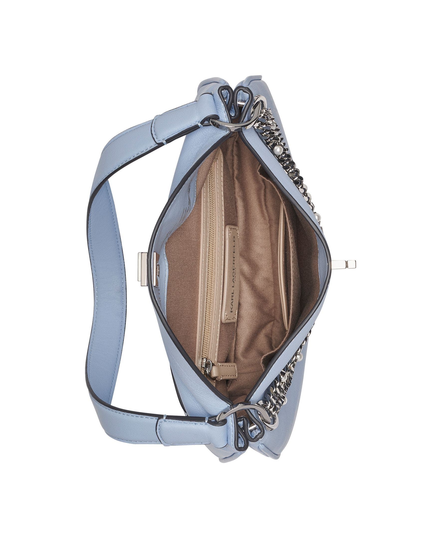 Nadine  Shoulder Bag, Alternate, color, Blue Aura