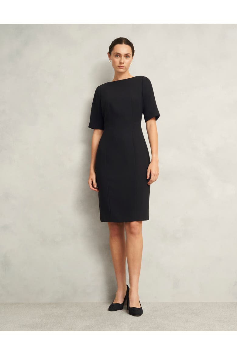 Rae Sleeved Dress, Main, color, Black
