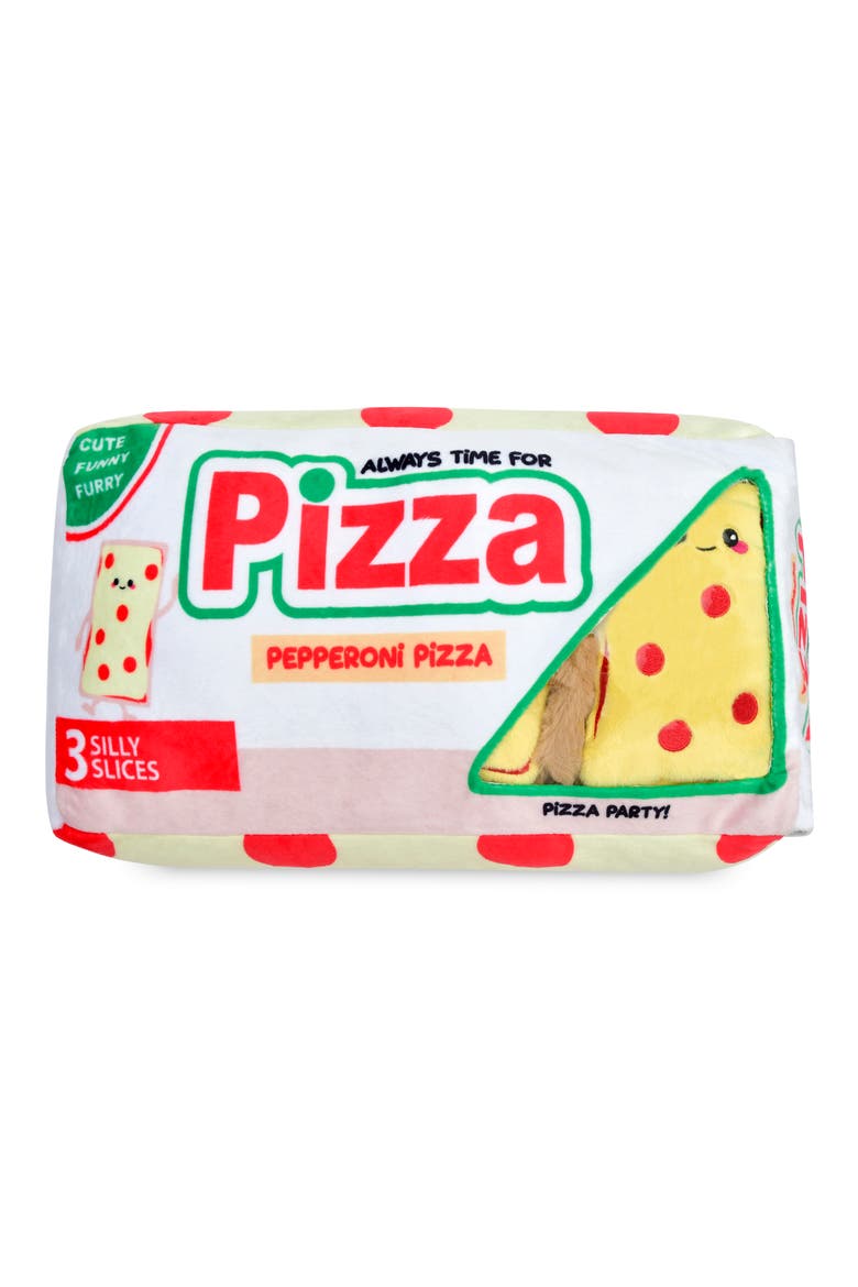 Pizza Party Plush Playset, Main, color, BLUE