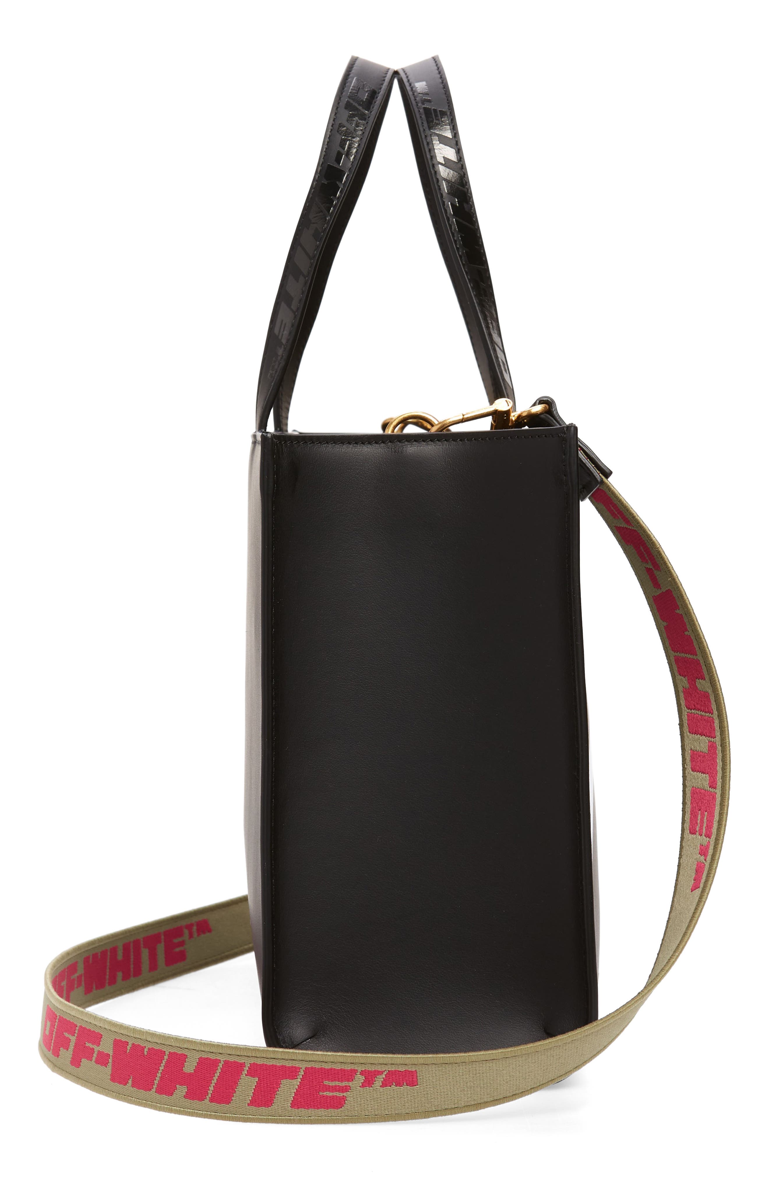 Off-White Diag 28 Hybrid Shopper/Tote Bag, Alternate, color, 