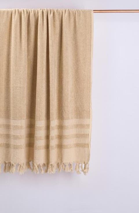 Hand loomed Linen Terry Bath Towel