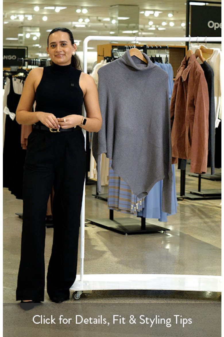 Asymmetric Turtleneck Sweater video