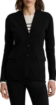 Lauren Ralph Lauren Combed Cotton Blend Blazer