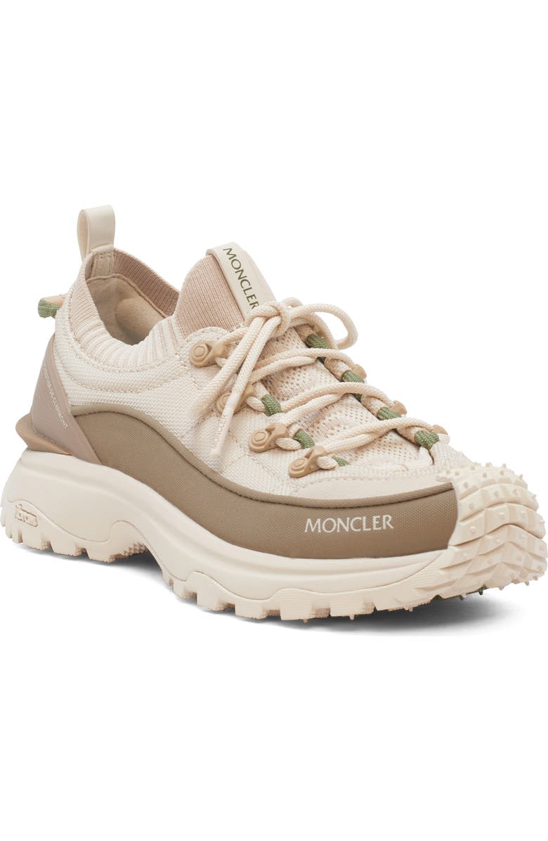 Moncler Trail Grip Lite 3 Low Top Sneaker, Main, color, Tan