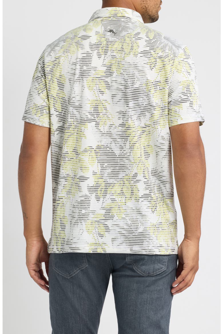 Costa Wave Vines Seersucker Stripe IslandZone® Polo, Alternate, color, TURBULENCE