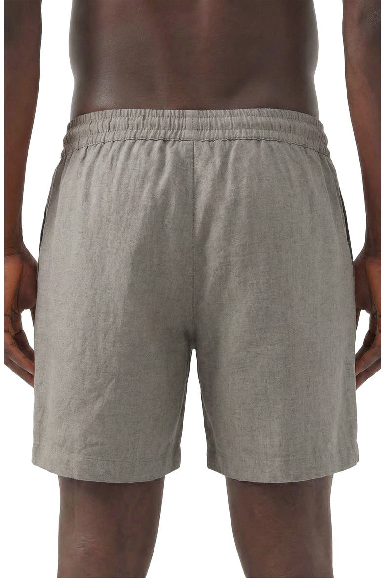 Callen Shorts, Alternate, color, Black White