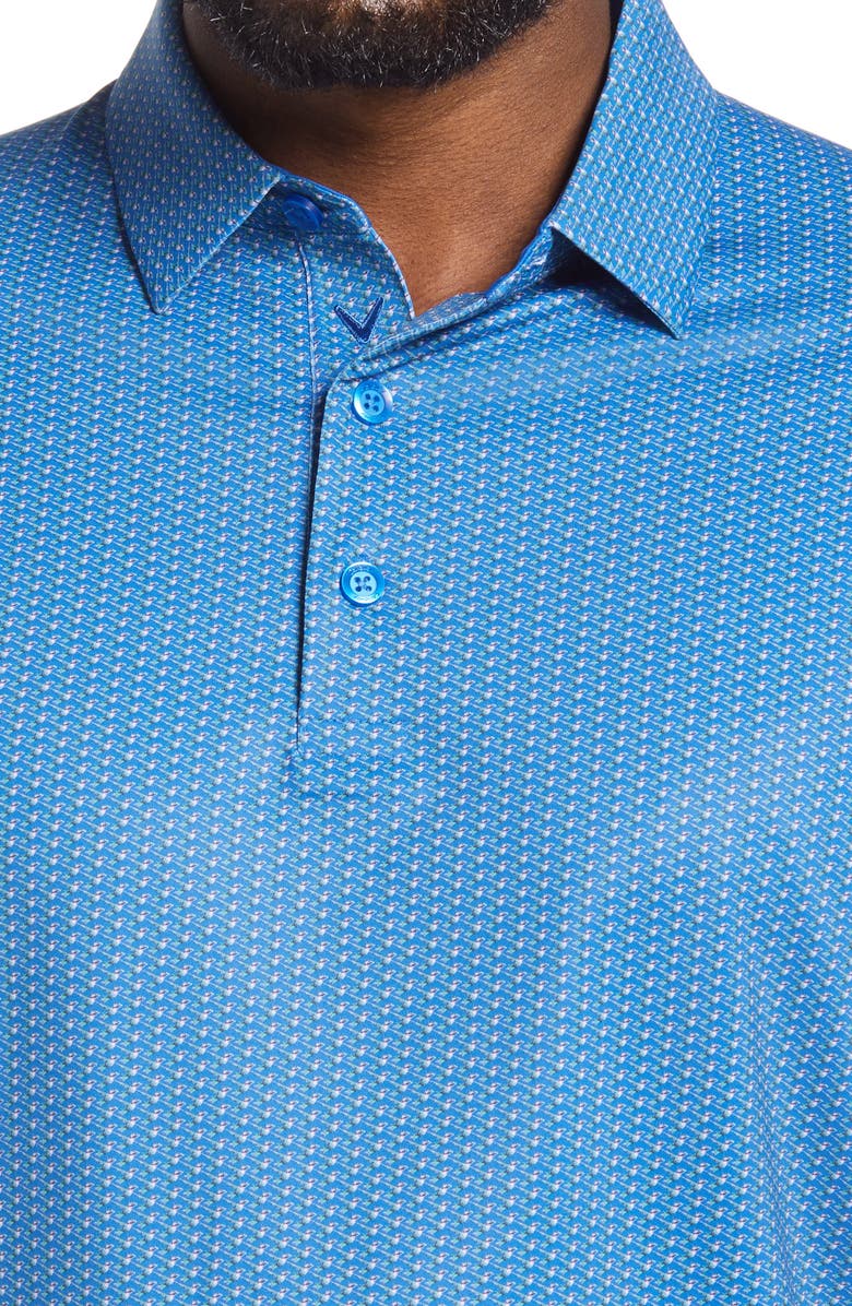 Callaway Golf<sup>®</sup> Swing Tech<sup>™</sup> Neat Performance Golf Polo, Alternate, color, 