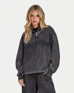 HERA Faded 1/4 Zip Sweatshirt