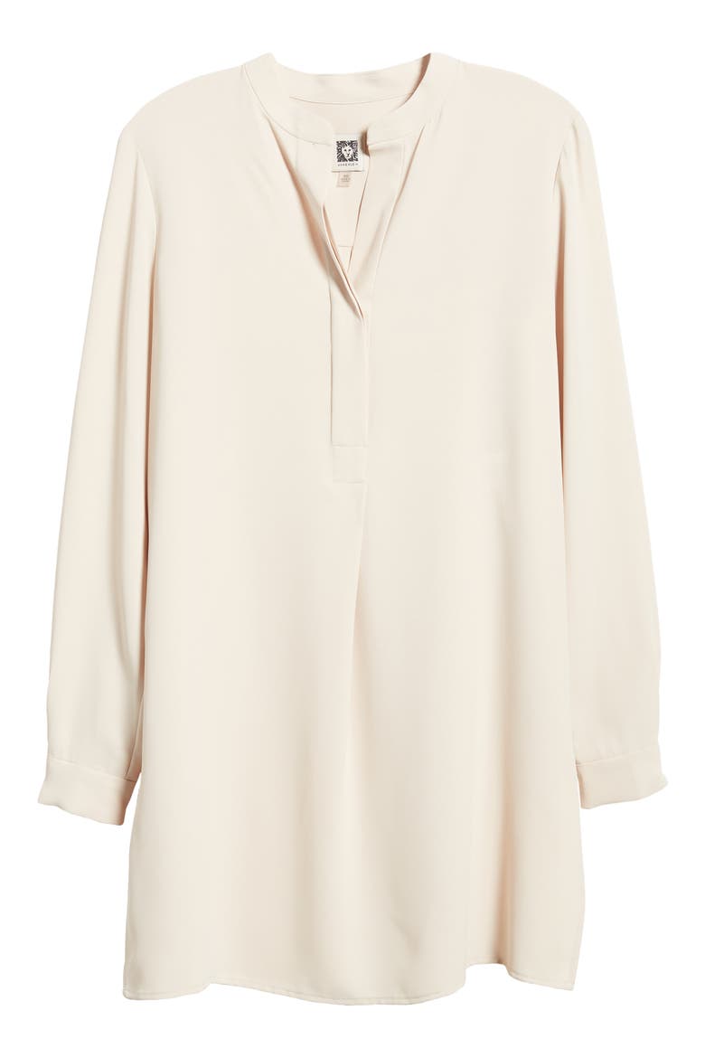 Popover Blouse, Alternate, color, CREMA