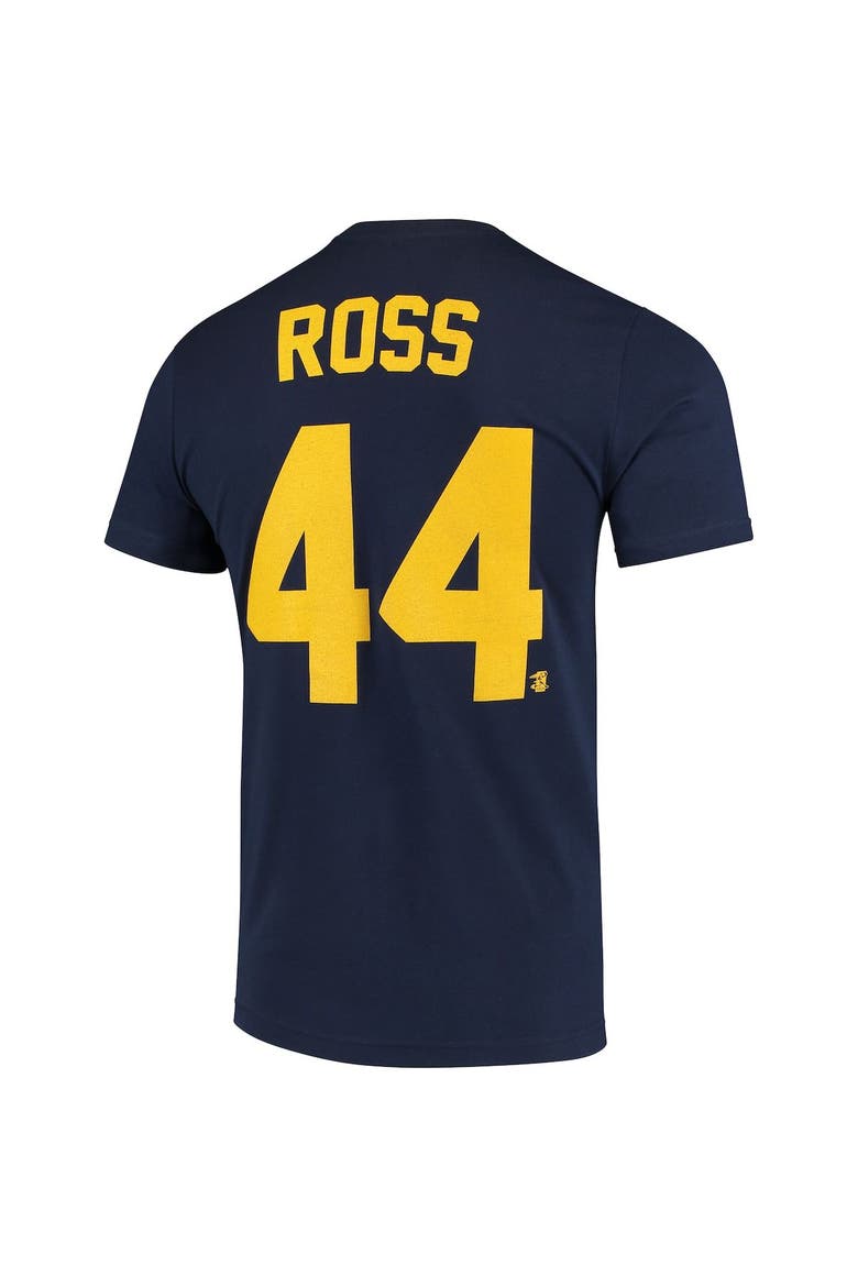 Men's Original Retro Brand Tyson Ross Navy Cal Bears Baseball Name & Number T-Shirt, Alternate, color, Navy