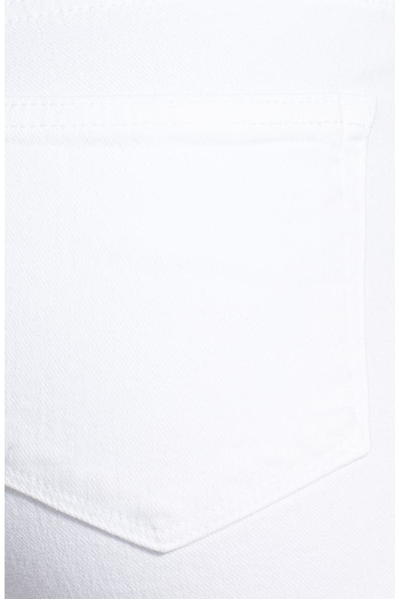 Denim 'Jane' Zip Detail Ultra Skinny Jeans, Alternate, color, OPTIC WHITE
