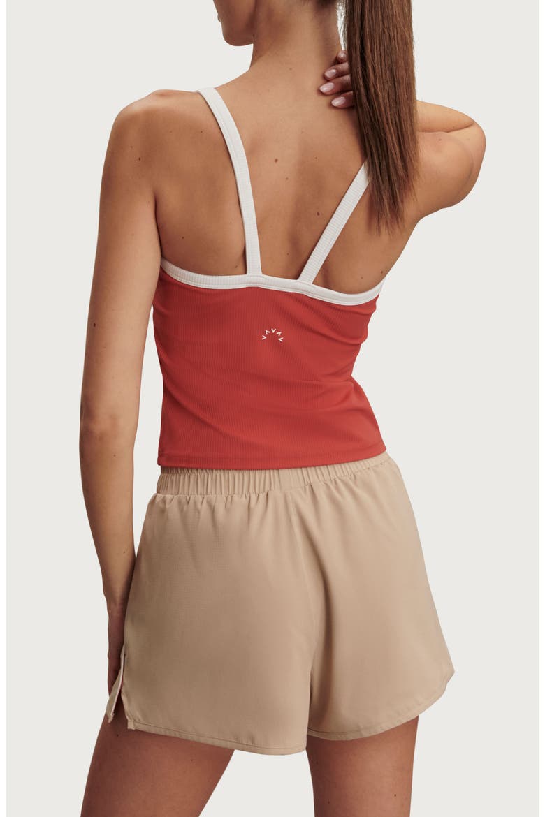 Theon Scoop Neck Performance Tank, Alternate, color, BAKED APPLE