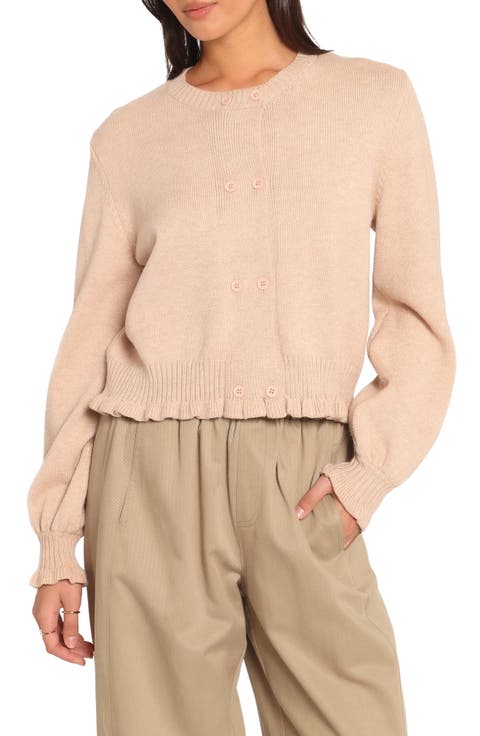 Marjorie Frill Cardigan