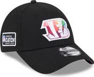New Era Men's New Era Black Cincinnati Bengals 2023 NFL Crucial Catch 9FORTY Adjustable Hat