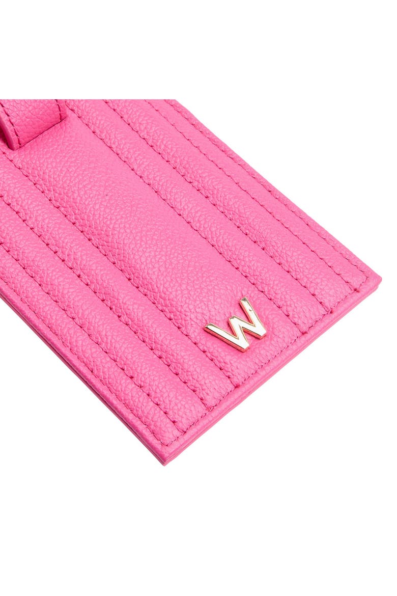 Mimi Luggage Tag, Alternate, color, Pink