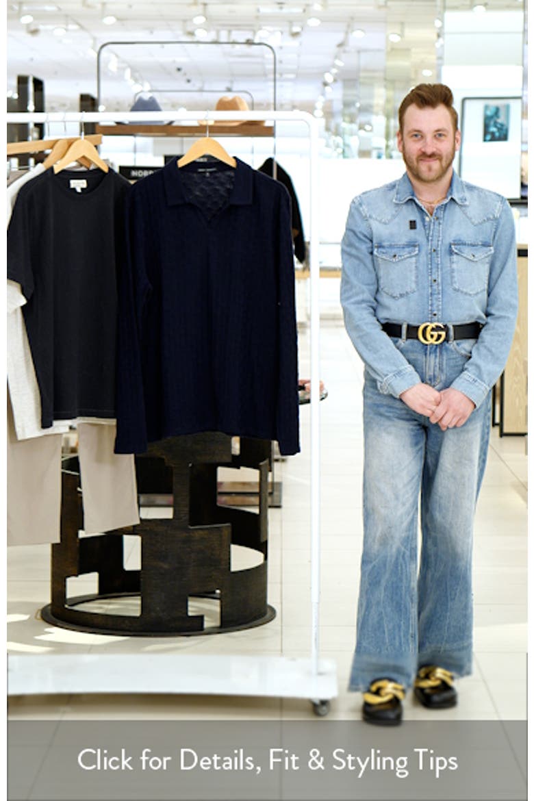 Gotter Long Sleeve Johnny Collar Polo video