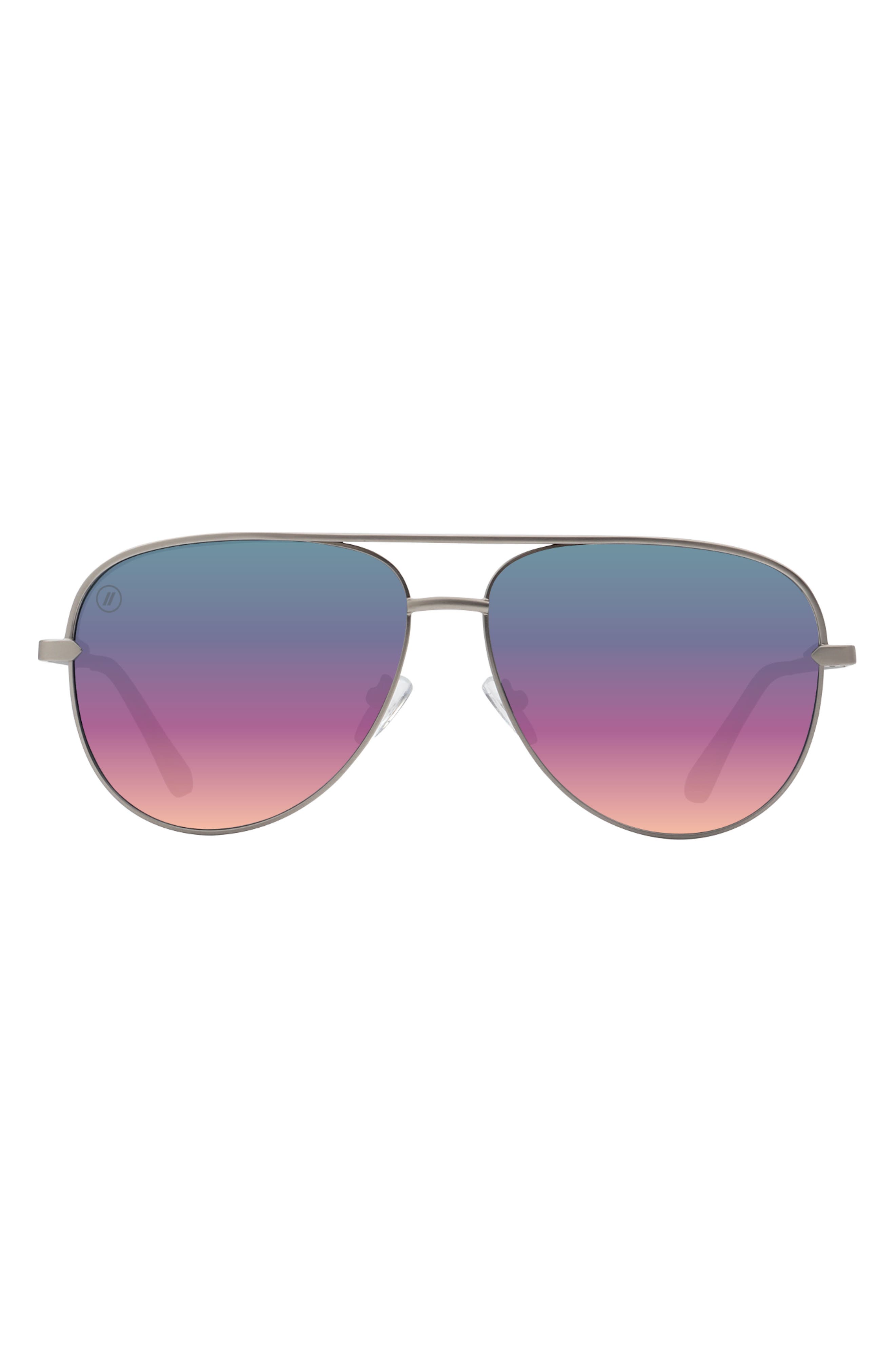 Blenders Eyewear 60.5mm Shadow Polarized Aviator Sunglasses In Multi