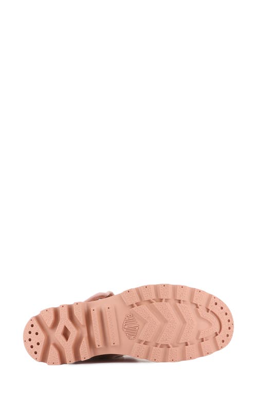 Palladium Baggy Bootie In Rose Stone