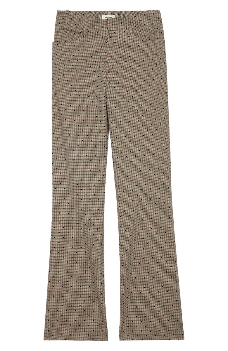 Zadig & Voltaire Pistol Check Dots Pants, Alternate, color, 