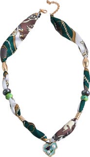 MacRae & Co. Eden Scarf Pendant Necklace