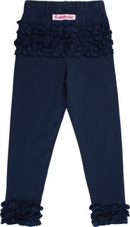 RuffleButts Toddler Girls Ruffle Leggings with Signature Rear Ruffles