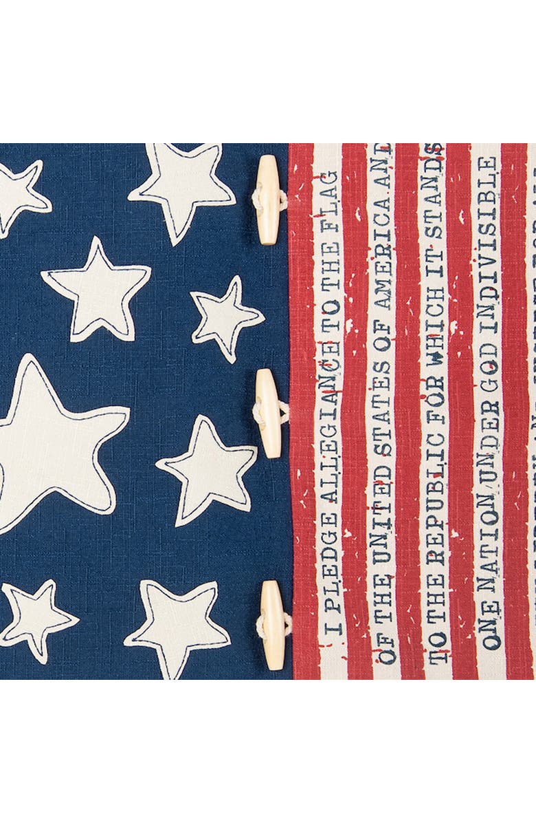 C&F Home Patriotic American Flag 4th of July Table Runner 13" x 72", Alternate, color, Blue