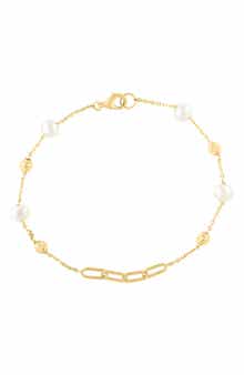 Freshwater Pearl Chain Bracelet