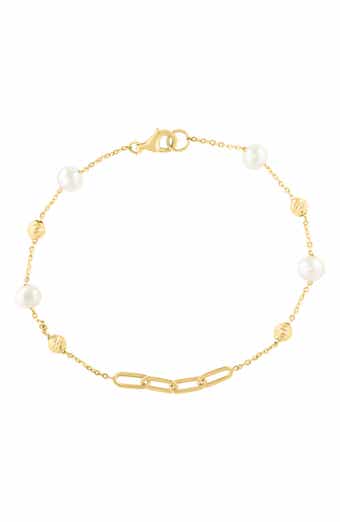 Freshwater Pearl Chain Bracelet
