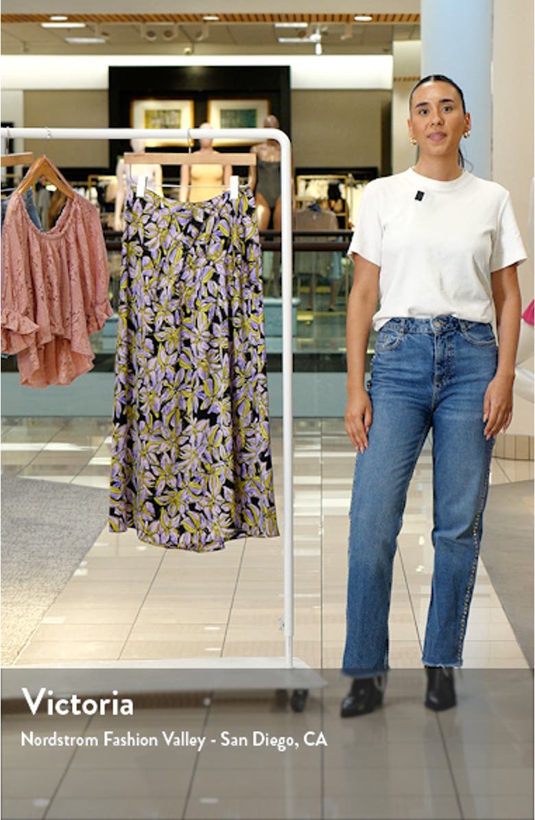 Kyra Drape Maxi Skirt, sales video thumbnail