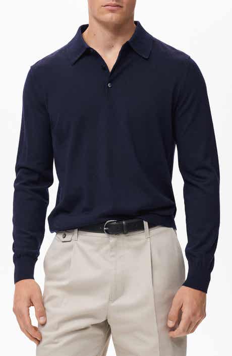 MANGO Wool Sweater Polo