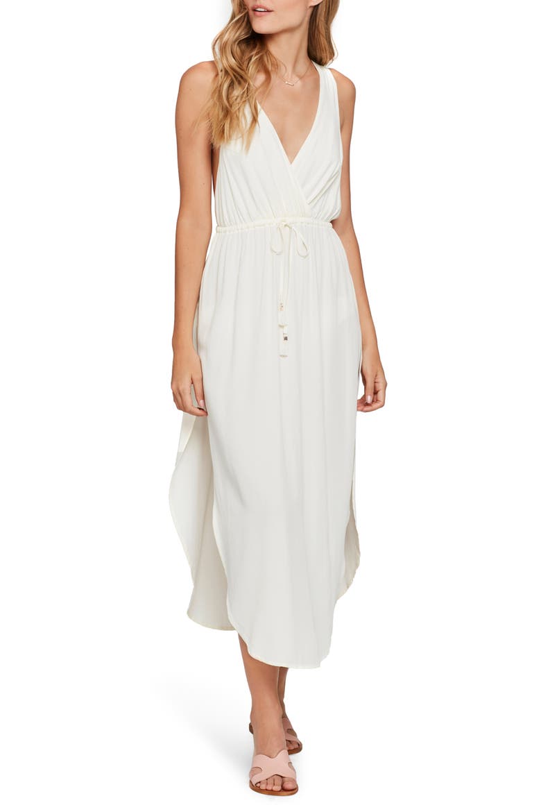 L Space Kenzie Cover-Up Midi Dress, Main, color, CREAM