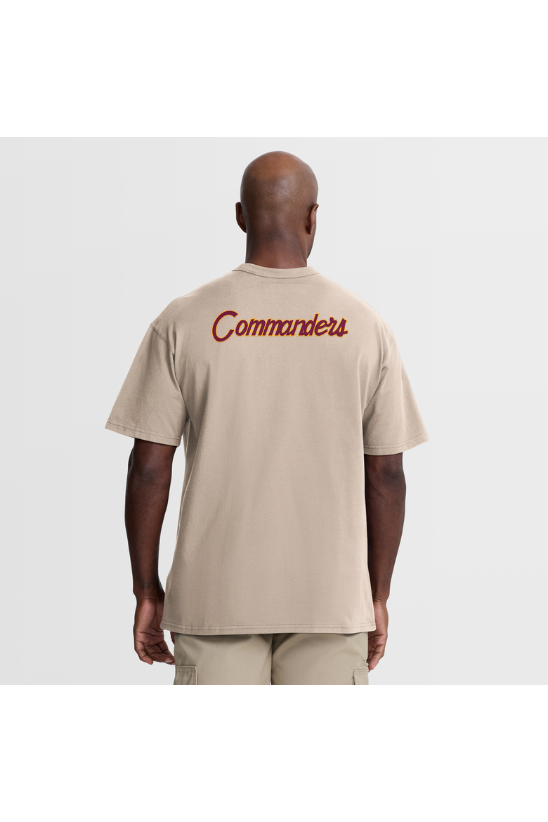 Men's Nike Sand Washington Commanders Night Primary Max90 T-Shirt, Alternate, color, Sand