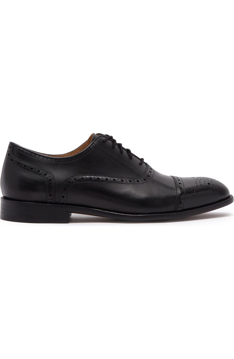 CURATORE Modica Leather Semi Brogue Derby, Alternate, color,
