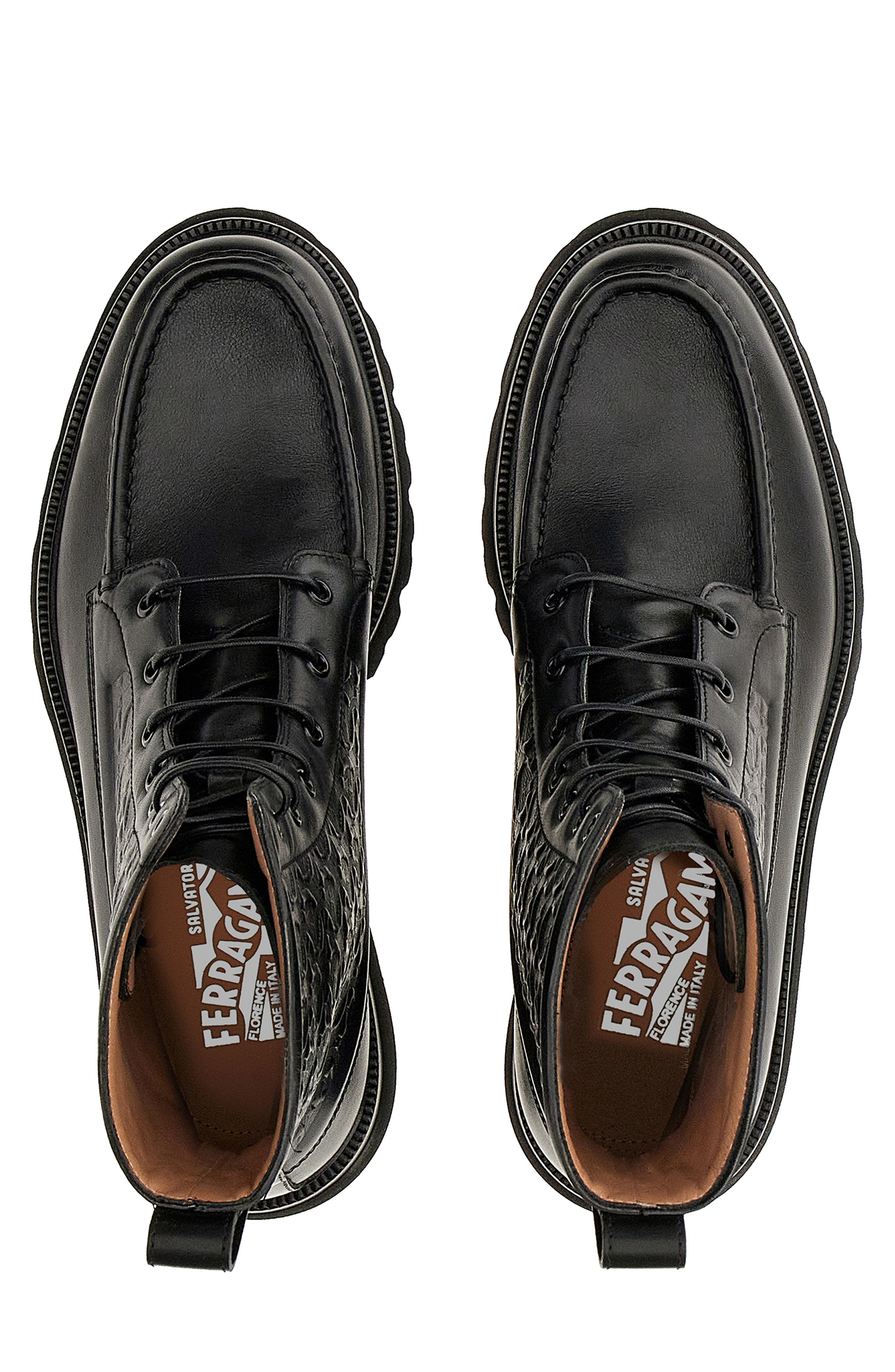 FERRAGAMO Salvatore Ferragamo Naval Gancio Boot, Alternate, color, 