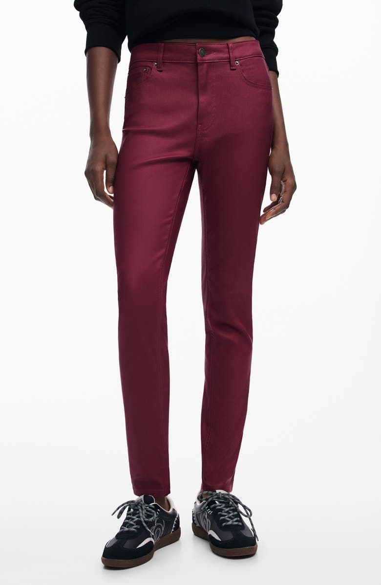 Desigual Slim Fit Pants, Main, color, 