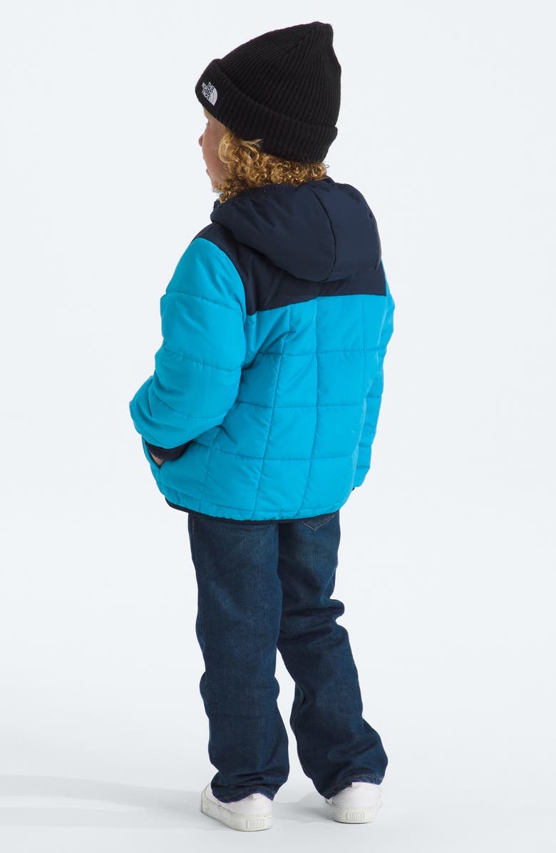 The North Face Kids' Shasta Water Repellent Reversible Hooded Jacket, Alternate, color, Meridian Blue Summit
