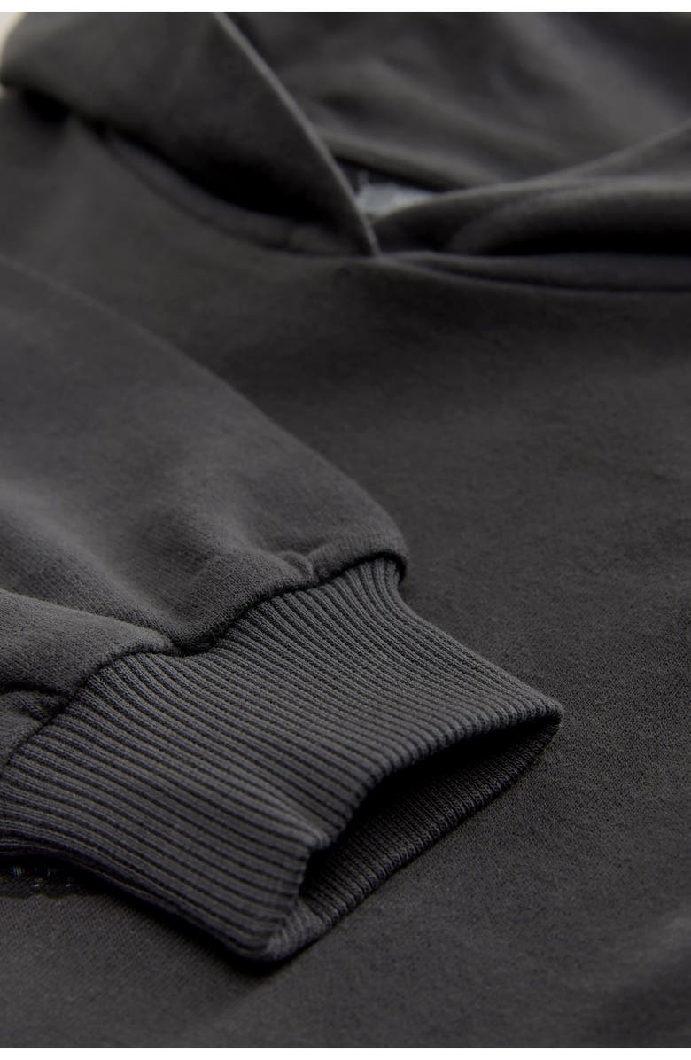 NEXT Kids' Cotton Graphic Hoodie & Print Leggings Set, Alternate, color, Multi Black