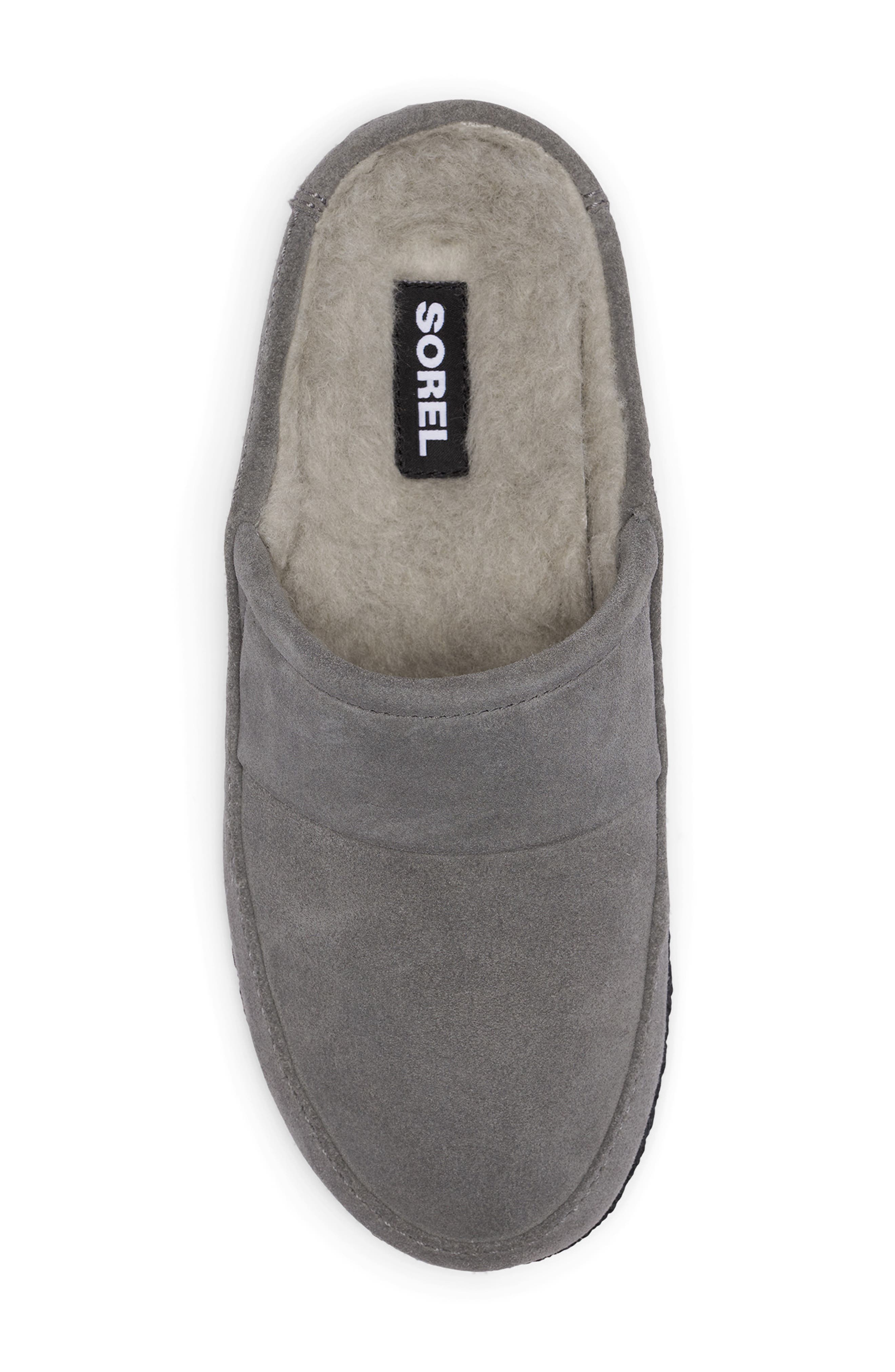 SOREL Falcon Ridge II Faux Fur Lined Scuff Slipper, Alternate, color, 
