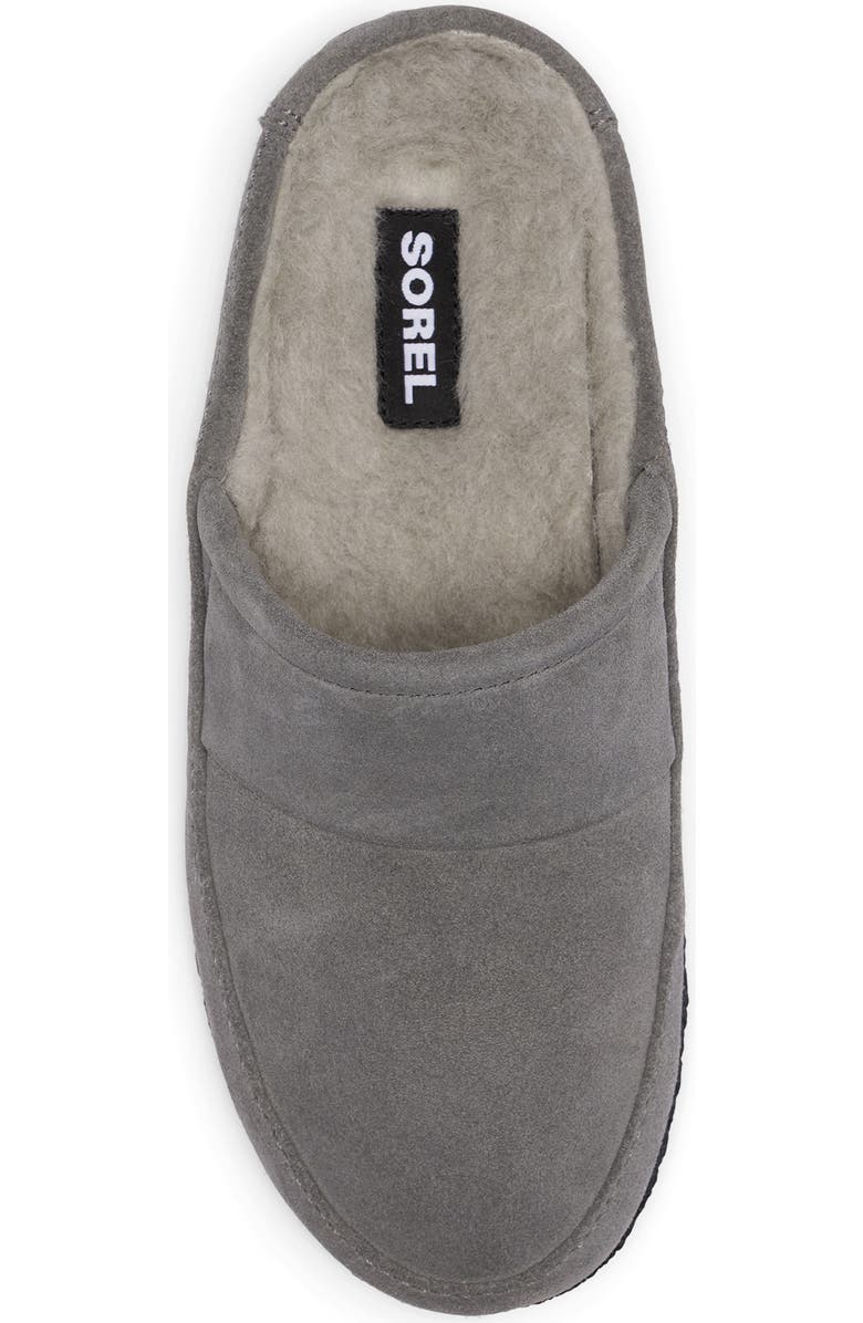 SOREL Falcon Ridge II Faux Fur Lined Scuff Slipper, Alternate, color,