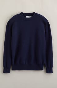 Nordstrom Relaxed Fit Crewneck Cotton Blend Sweater